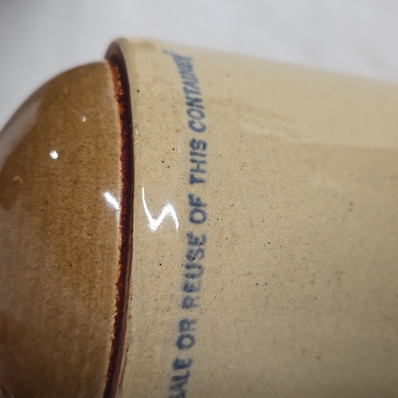 2 Vintage Crocks Set McCormick Jugs Corn Whiskey Ceramic Moonshine Primitive - Picture 16 of 16